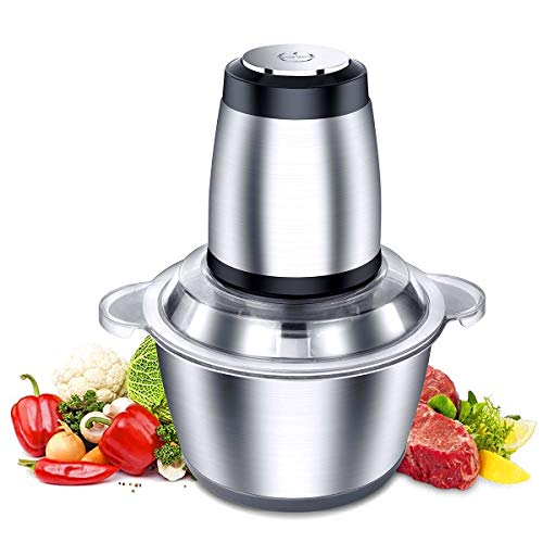 Electric Meat Grinder, Multi Function Stainless Steel Food Processor – 2l - Free Delivery